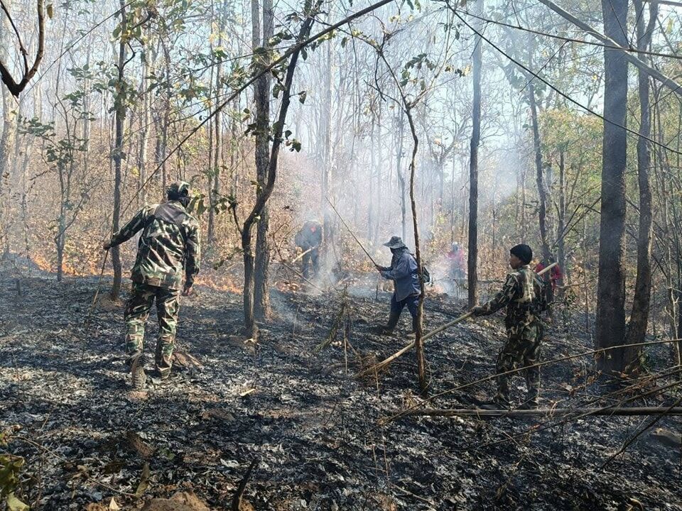 Wildfires force indefinite closure of North Thailand park | News by Thaiger