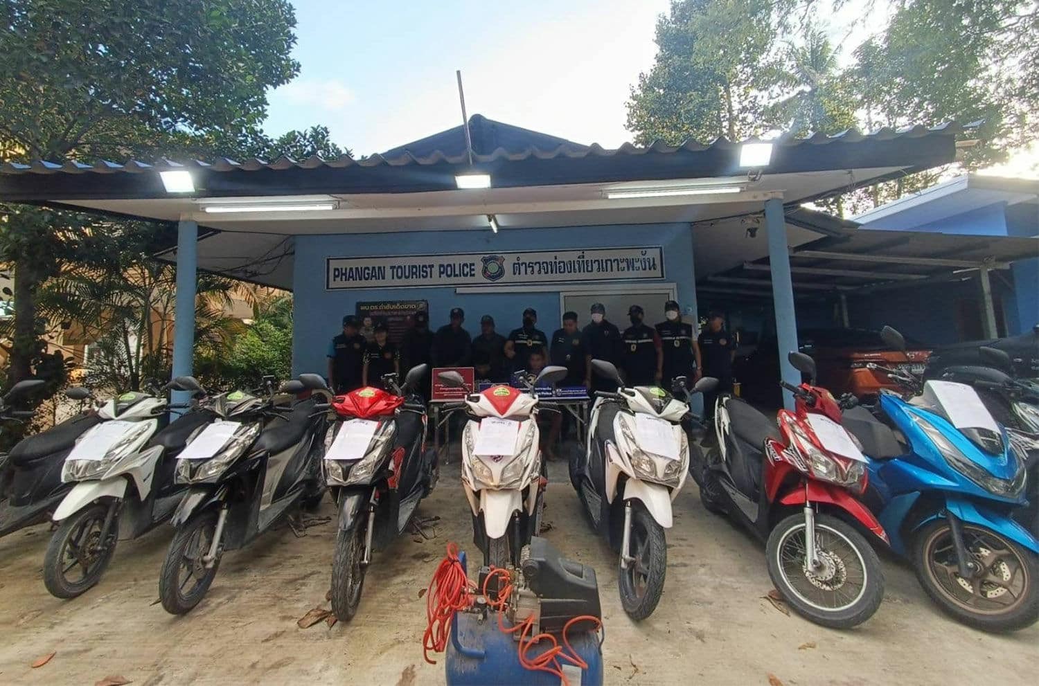 Myanmar nationals arrested for illegal business on Koh Phangan | News by Thaiger