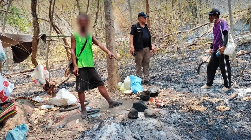 Forest fire arsonist jailed and hit with 133 million baht fine | News by Thaiger
