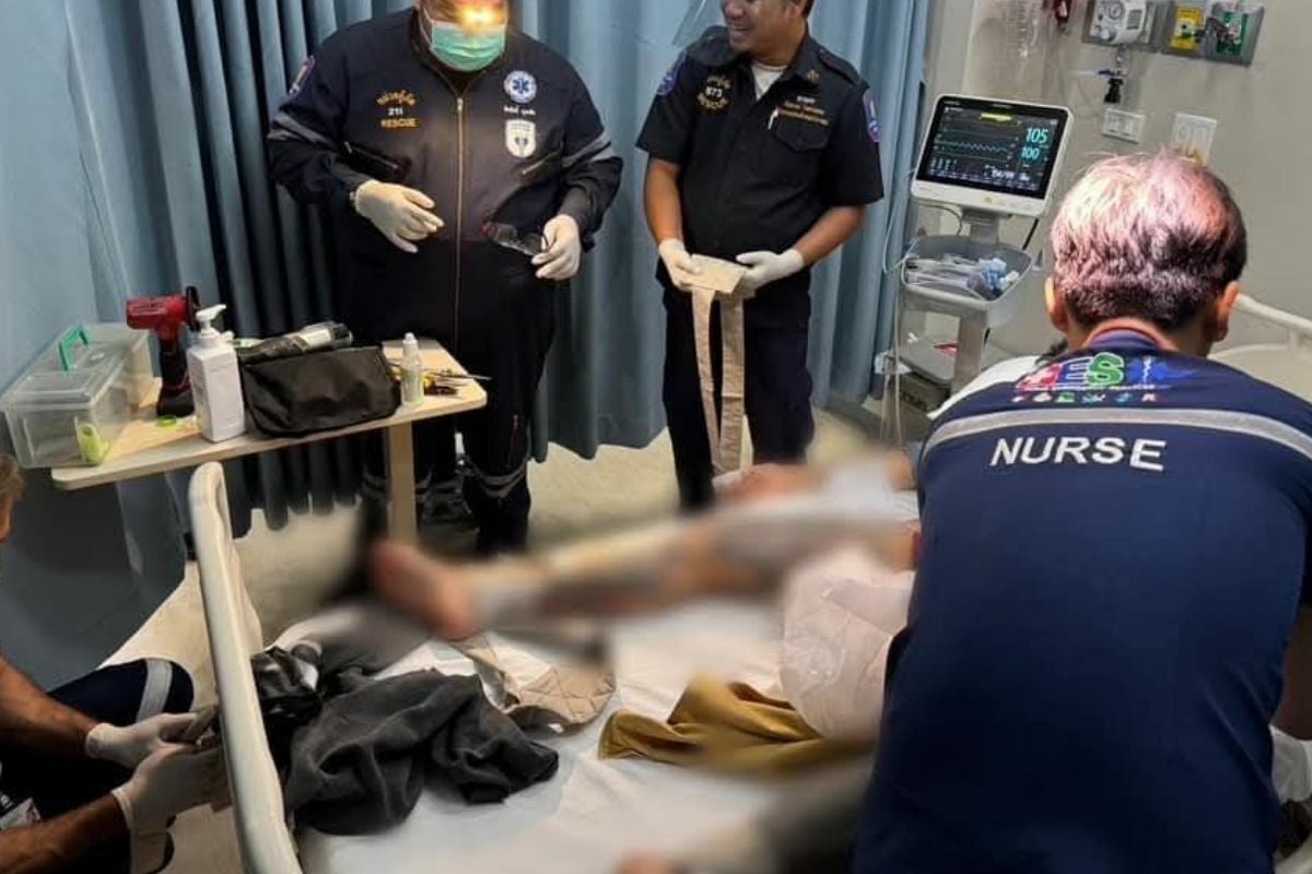 Failed enhancement: Pattaya rescuers remove steel ring from man’s penis