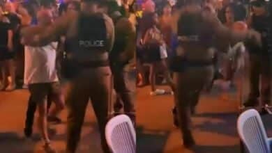 2 Phuket police spark debate after using force against foreign tourist