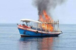 British woman missing after fire on diving boat off Koh Tao (video)