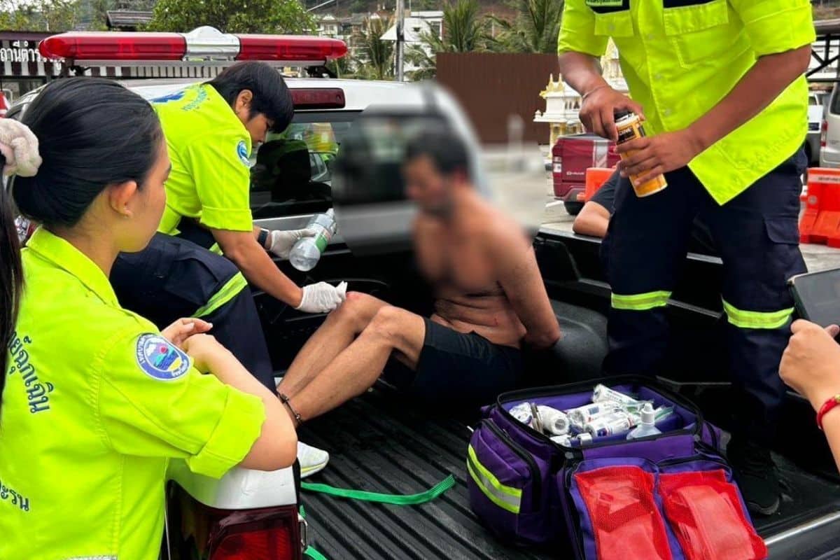 Iranian tasered after trying to stab Phuket hotel workers with syringe