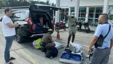 British smuggler arrested on Koh Samui with 165kg of cannabis