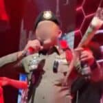 Thai officer transferred for hitting the stage instead of the beat | Thaiger