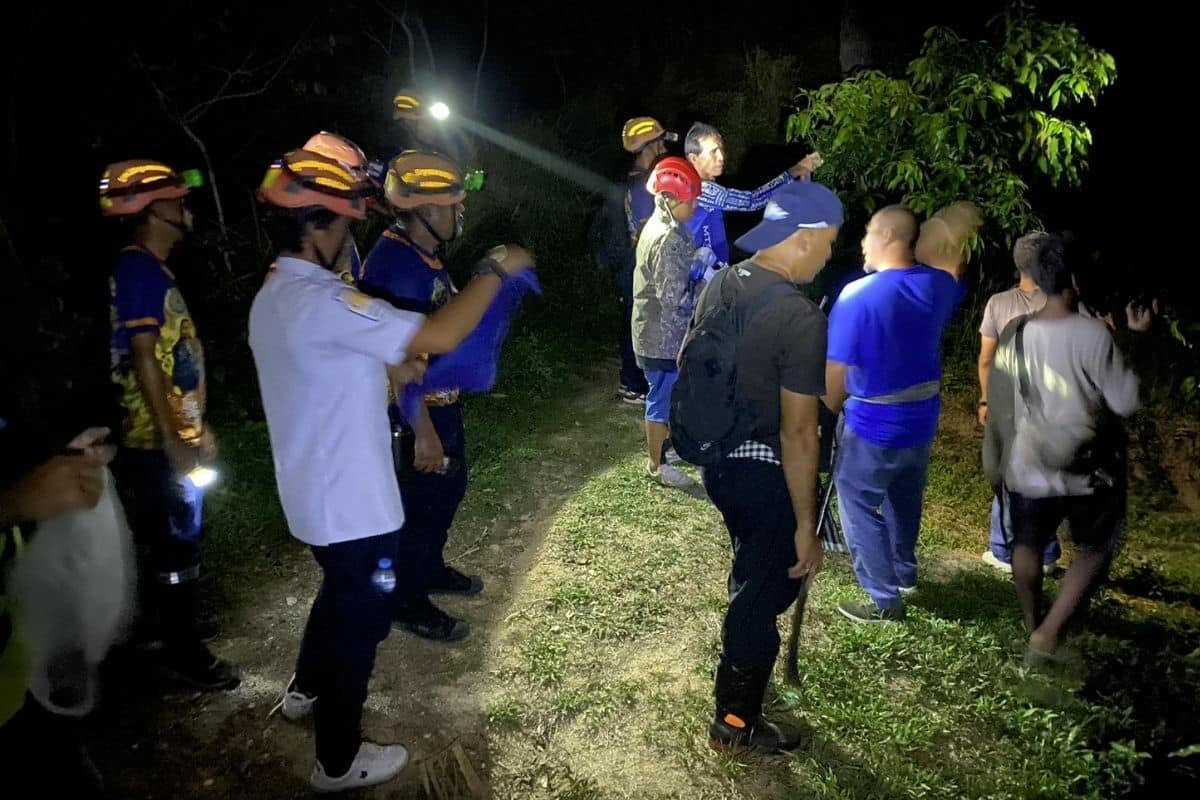 Thai man phones wife before going missing on Phuket mountain