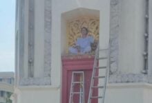 Man meditates on Bangkok’s Democracy Monument, sparks emergency response