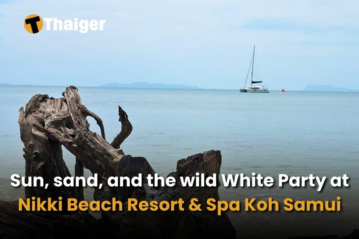 Sun, sand, and the wild White Party at Nikki Beach Resort & Spa Koh Samui