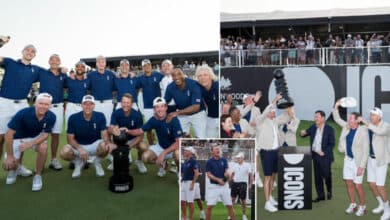 Eagle talk to bogey walk: England putt Schmeichel’s hopes to rest