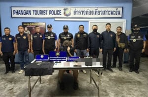 Russian ruffian busted: Koh Pha Ngan’s wannabe mafia gets cuffed