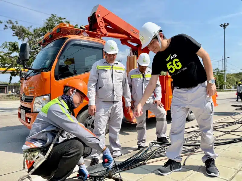 AIS wired to untangle Thailand’s messy power poles | News by Thaiger
