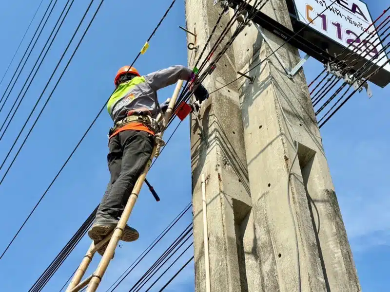 AIS wired to untangle Thailand’s messy power poles | News by Thaiger
