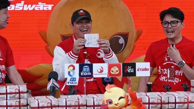 North Thailand resident wins 18 million baht in Lottery Plus