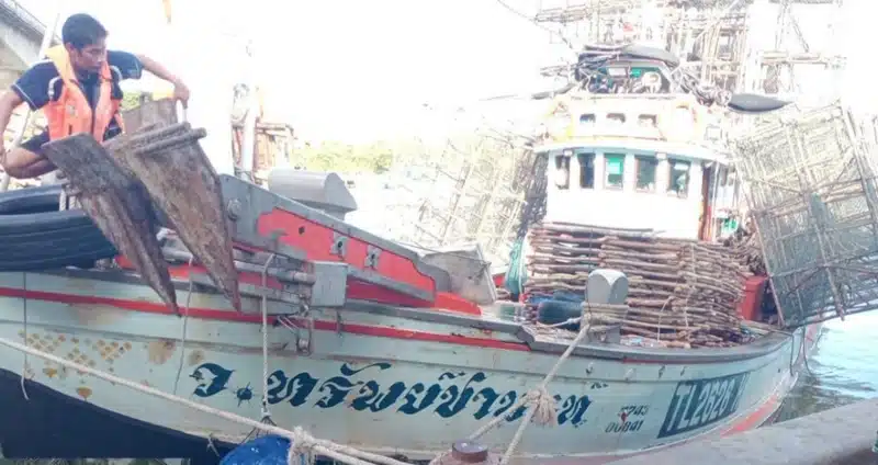 Fishing vessel sinks after collision in Gulf of Thailand