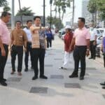 Jomtien Beach revamp nears completion, flooding fix underway | Thaiger