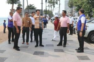 Jomtien Beach revamp nears completion, flooding fix underway