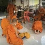 Cambodian monks disrobed in Pattaya for breaching Buddhist rules | Thaiger