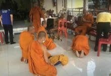 Cambodian monks disrobed in Pattaya for breaching Buddhist rules