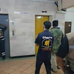 3 workers trapped for over an hour in Pattaya elevator horror | Thaiger
