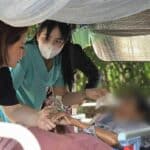 Ex-Miss Thailand rescues ant-covered woman from drunk husband | Thaiger