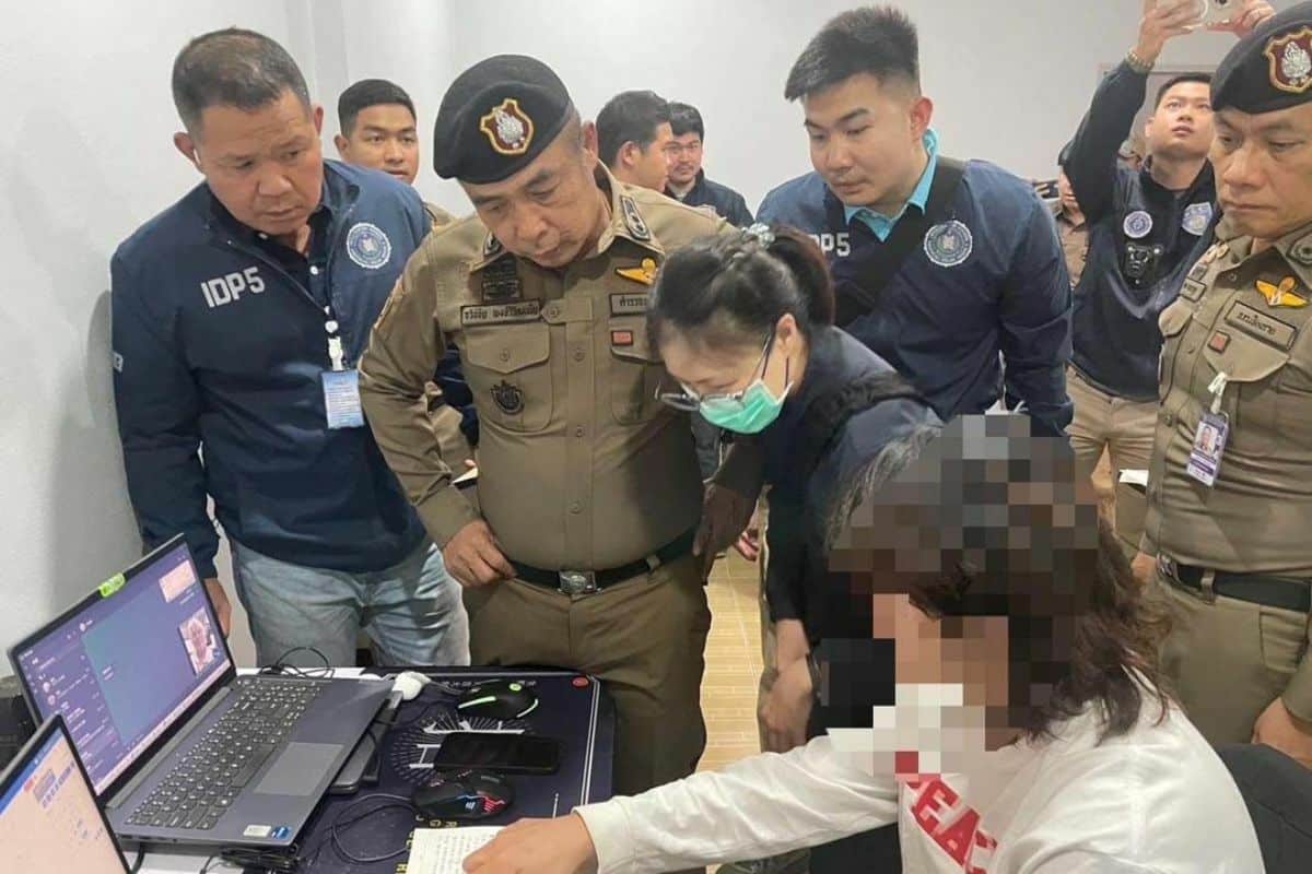 Chiang Rai police arrest 9 in crypto scam targeting US, Canada