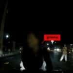 Woman jumps onto car bonnet, shocking driver in Pathum Thani (video) | Thaiger