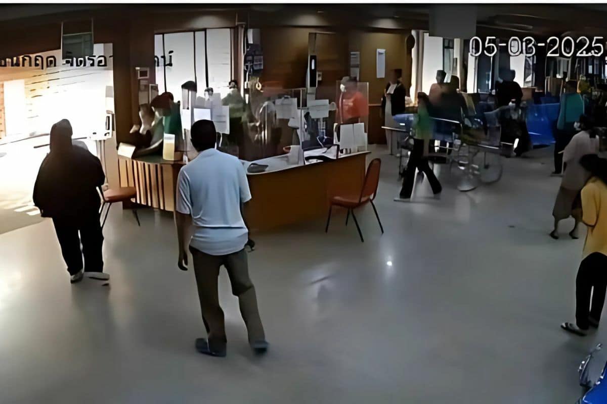 Udon Thani hospital staff beaten by patient over queue number (video)