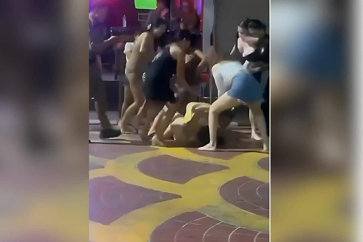 Tourist beaten by ladyboys on Soi Bangla after dine-and-dash