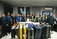 Joint operation: Foreign smugglers caught at Koh Samui Airport