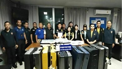 Joint operation: Foreign smugglers caught at Koh Samui Airport