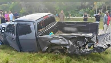 Tragic crash: Trang train-pickup collision kills 4