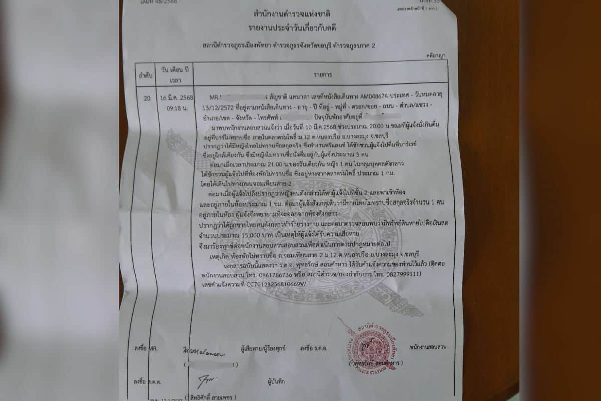 Canadian man held captive in fake Pattaya bar by 3 Thai women | News by Thaiger
