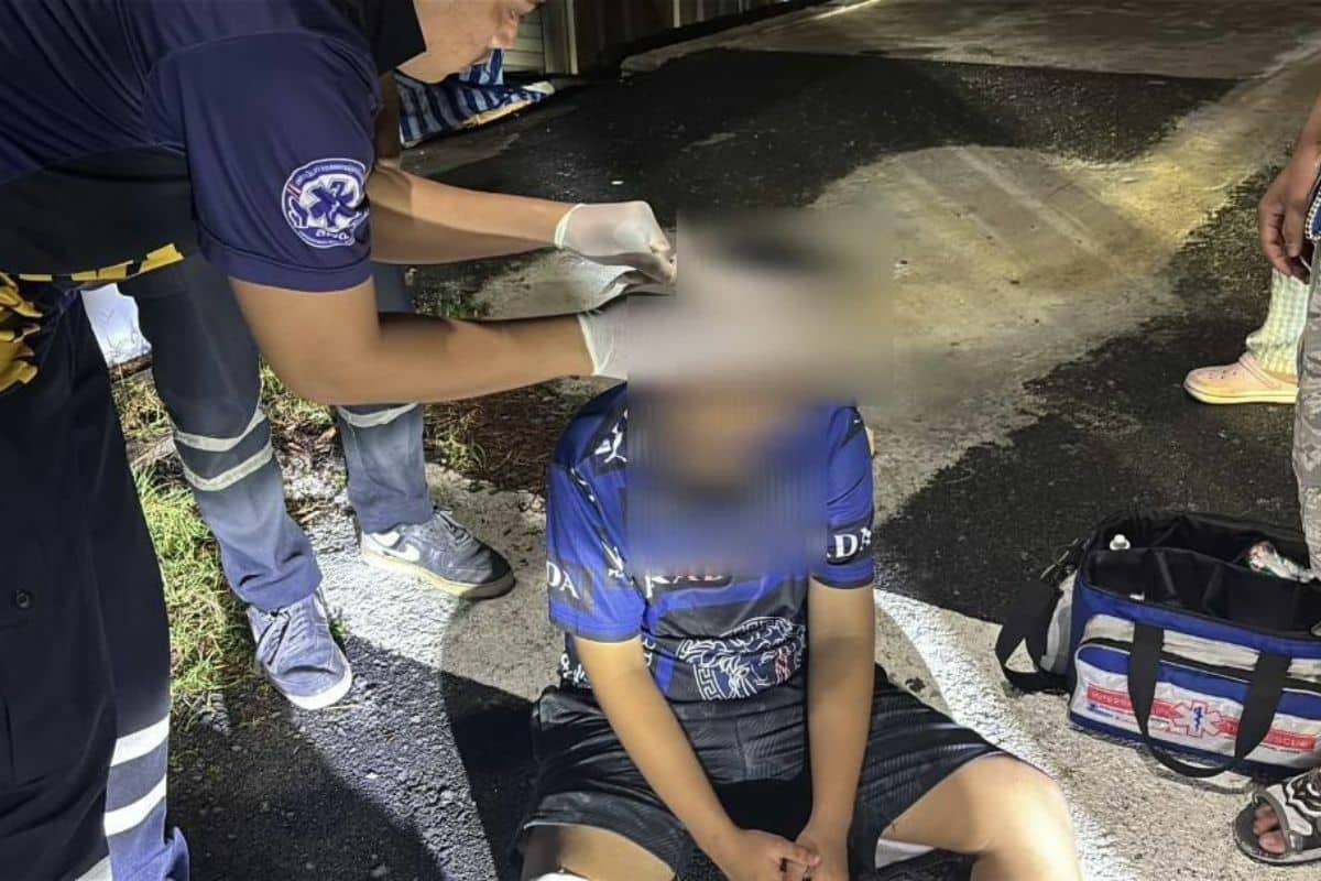 Teen stabbed in Pattaya over motorcycle exhaust dispute