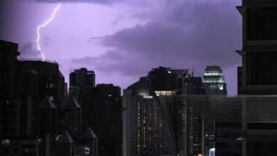 Thunderstorms forecast for Bangkok and four regions