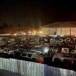 Fire at Mae Sot customs warehouse destroys over 50 vehicles | Thaiger