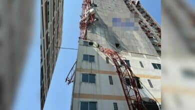 Fatal fall: Crane operator dies in Bangkok earthquake
