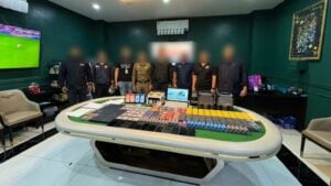 Bet and busted: Poker faces flop in 51 million baht Bangkok bust