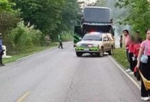 Bus fire in Trat: 35 school children escape unharmed