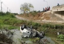 Retired teacher dies in canal accident, wife saved by farmer