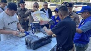 Pathum Thani police seize crystal meth worth over 104 million baht