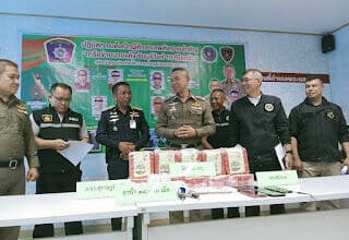 Police Region 8 busts major drug ring in Surat Thani