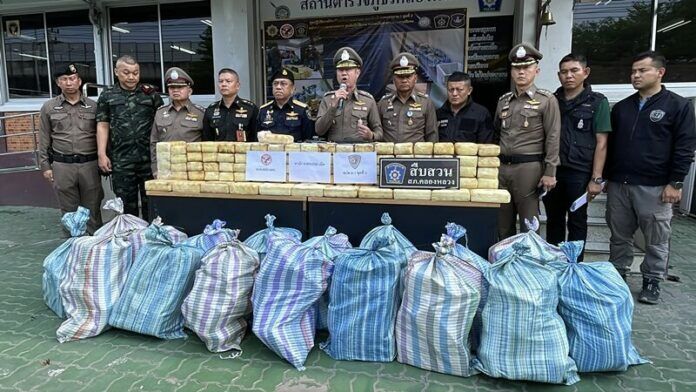 Thai police seize 4.4 million meth pills worth 90 million baht