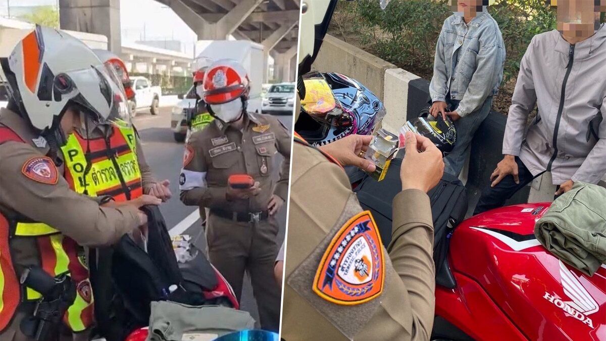 Bangkok man caught with meth pills during traffic stop | News by Thaiger