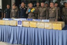 Nakhon Pathom police seize 50 million baht meth pills haul