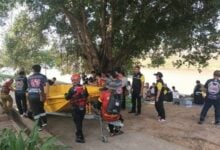 Search continues for missing student in Nan River