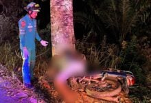 Motorcyclist dies after crashing into tree on dark Trang road