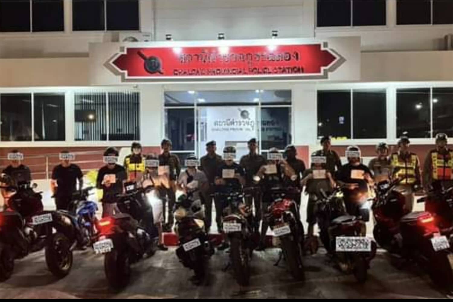 Revved up: Phuket police clamp down on noisy motorcyclists