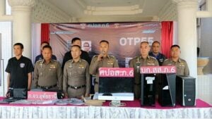 Police bust major online gambling ring in Phitsanulok