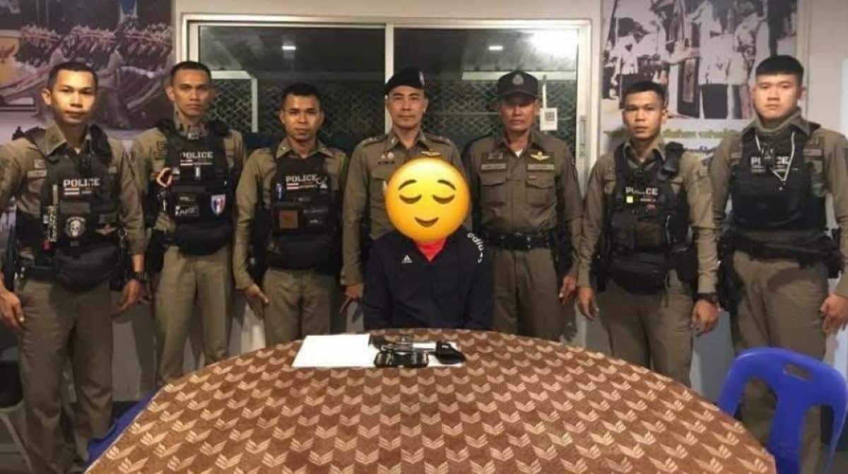 Phuket man caught with illegal gun and ammo in Saphan Hin