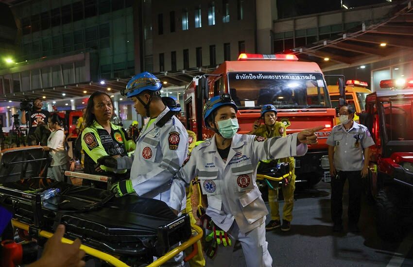Fire sparks chaos at Bangkok hospital, patients evacuated | News by Thaiger